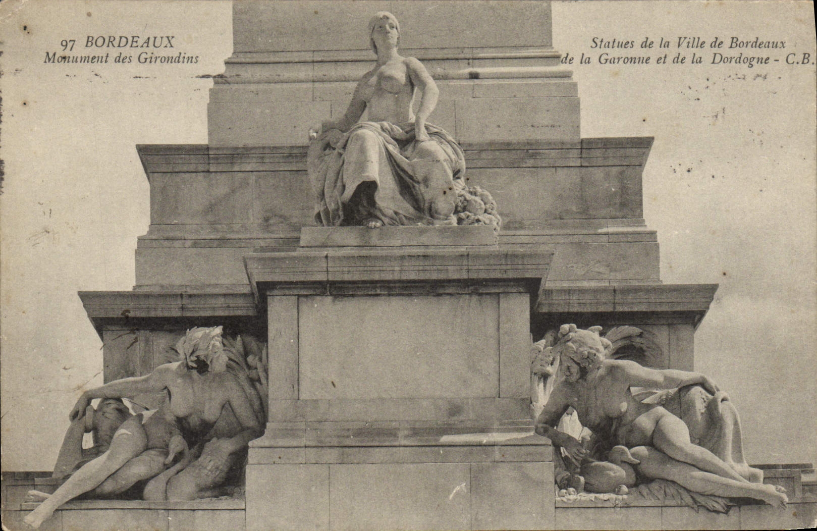 Bordeaux — Denkmal der Girondinen — C.B.