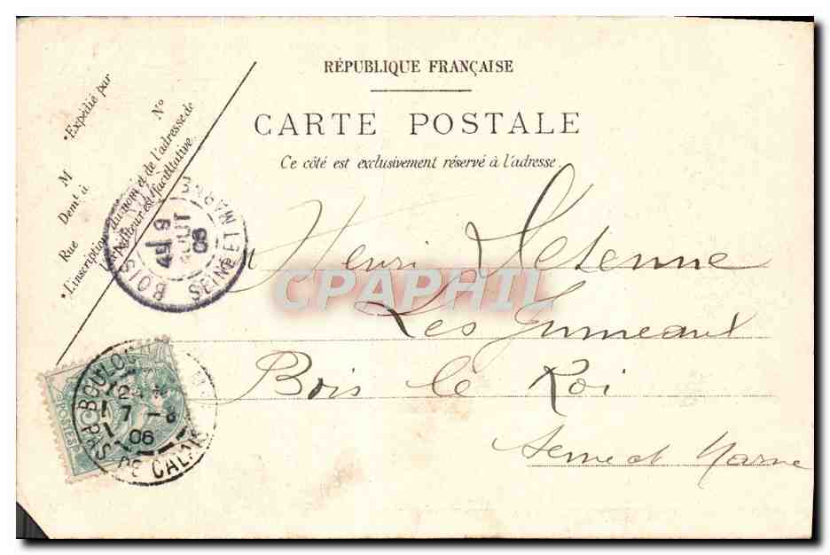 Boulogne-sur-Mer — Una buena pesca a bordo — A.C. 36 — Reverso
