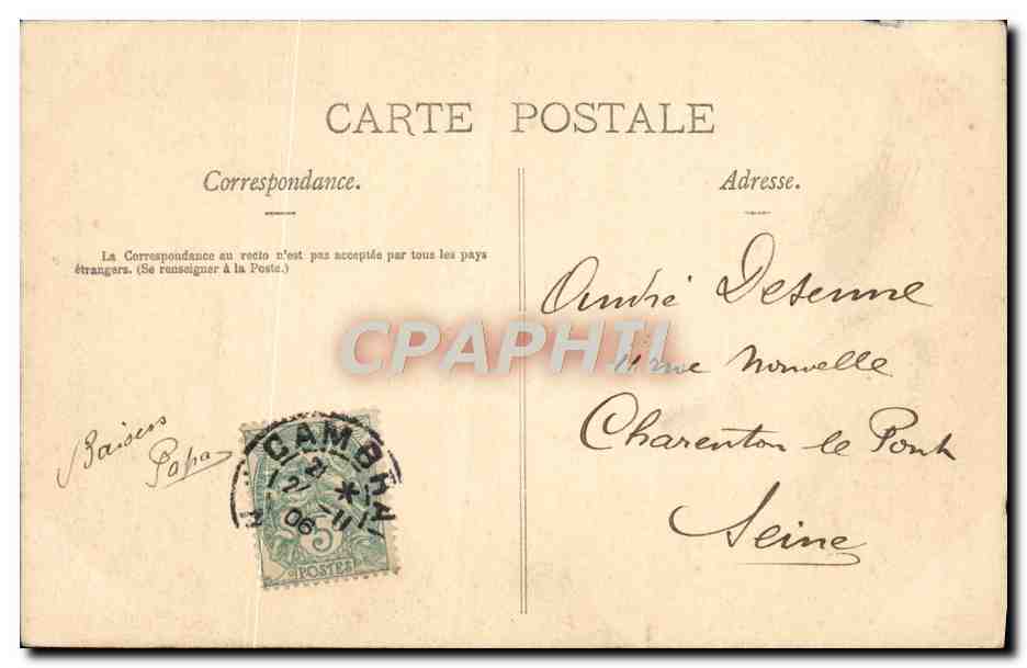 Inspection aux Cuisines — École — Éditeur Roy, n°2 — Verso