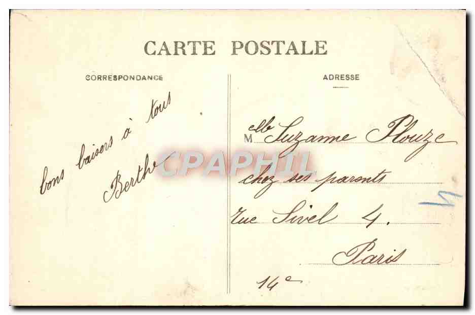 CPA Lille L'Eglise Saint Maurice Abside — Rückseite