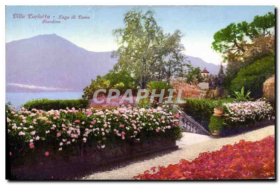 CPA Villa Carlotta Lago Di Como Giardino