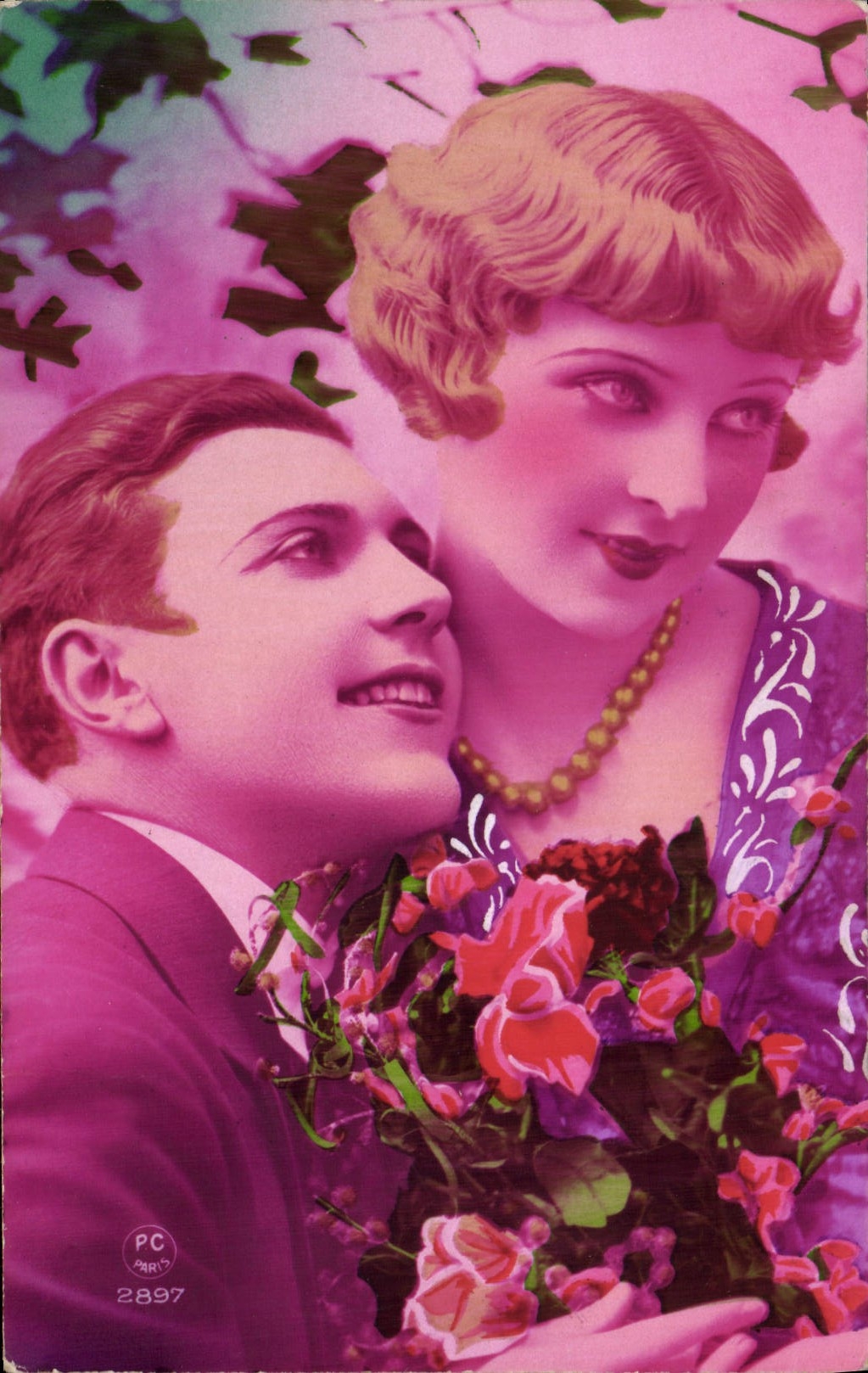 CPA Fantaisie Femme