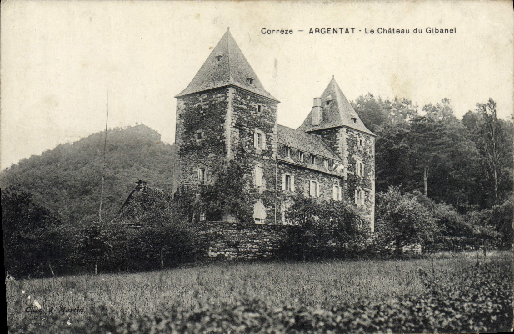 CPA Correze Argentat Le Chateau De Gibanel