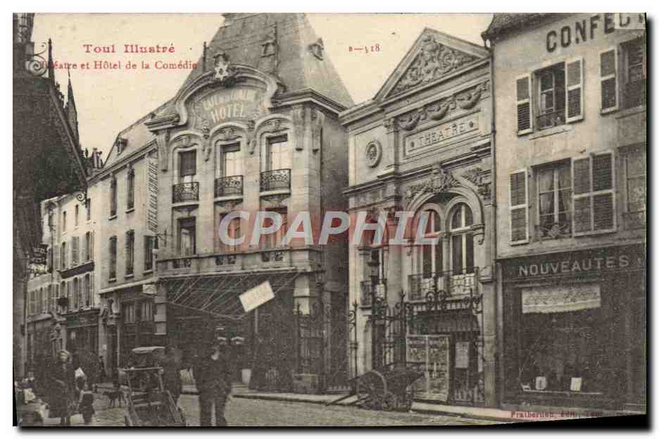 Théâtre et Hôtel de la Comédie — Prairial, Tournai — Toul Illustré, n° 518