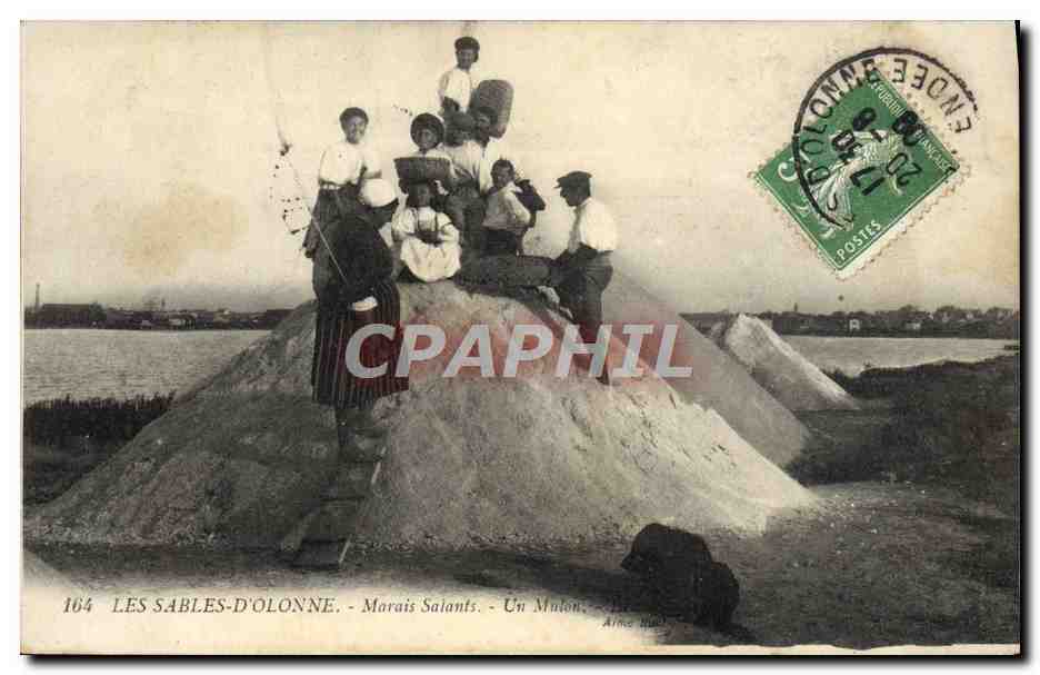 Les Sables-d'Olonne - Marais Salants - Ein Mulon — Verlag: Arme & Cie, n° 164
