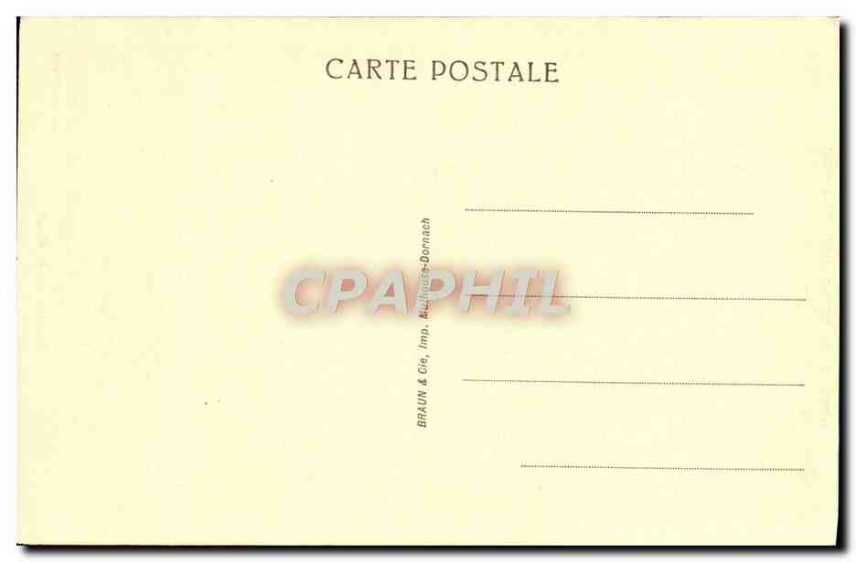 CPA Galerie Du 1er Etage Hotel Dieu de Beaune Infirmiere Religieuse — Rückseite