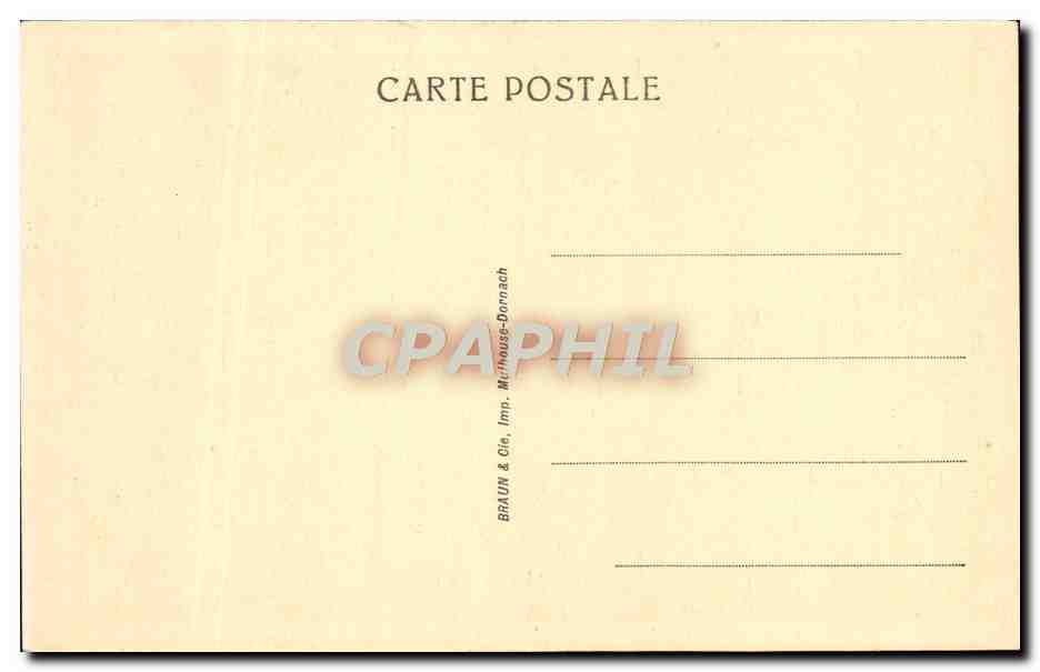 CPA Beaune Hotel Dieu La Grand Chambre Infirmiere Religieuse — Rückseite