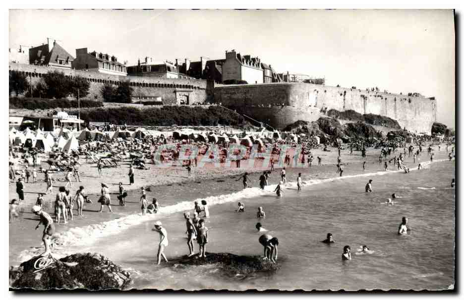 Saint-Malo - Cité Corsaire — Plage de Bonsecours — Graphil