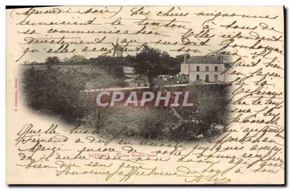CPA Savenay Ancien Moulin Banal