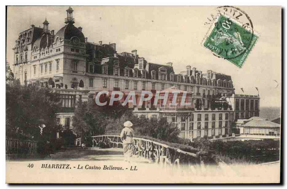 CPA Biarritz Le Casino Bellevue
