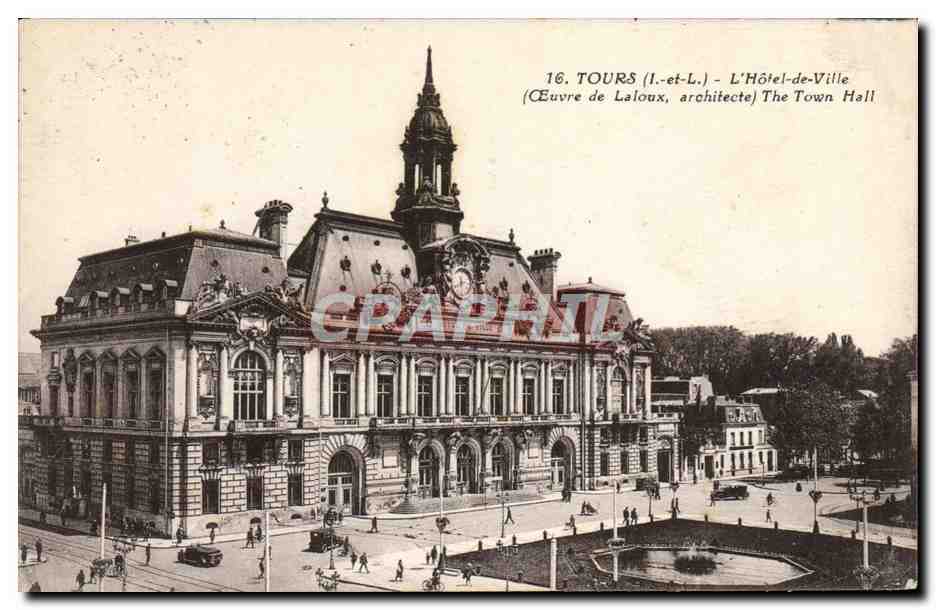 CPA Tours L'Hotel De Ville