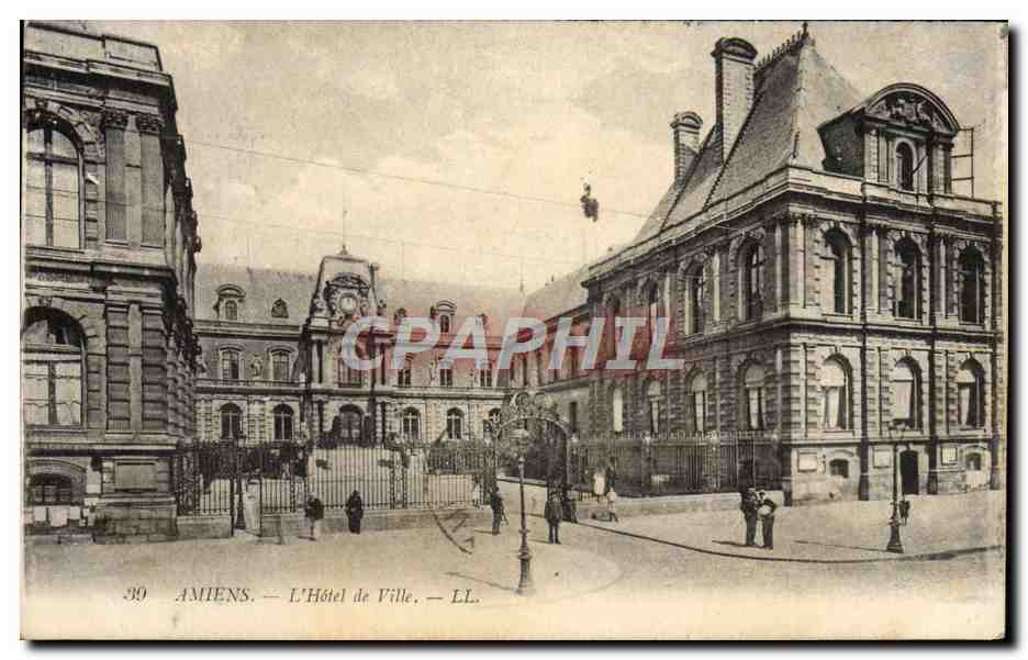 CPA Amiens L'Hotel De Ville