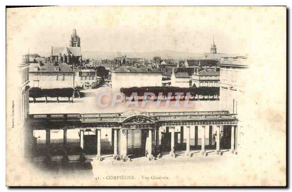 CPA Compiegne Vue Generale