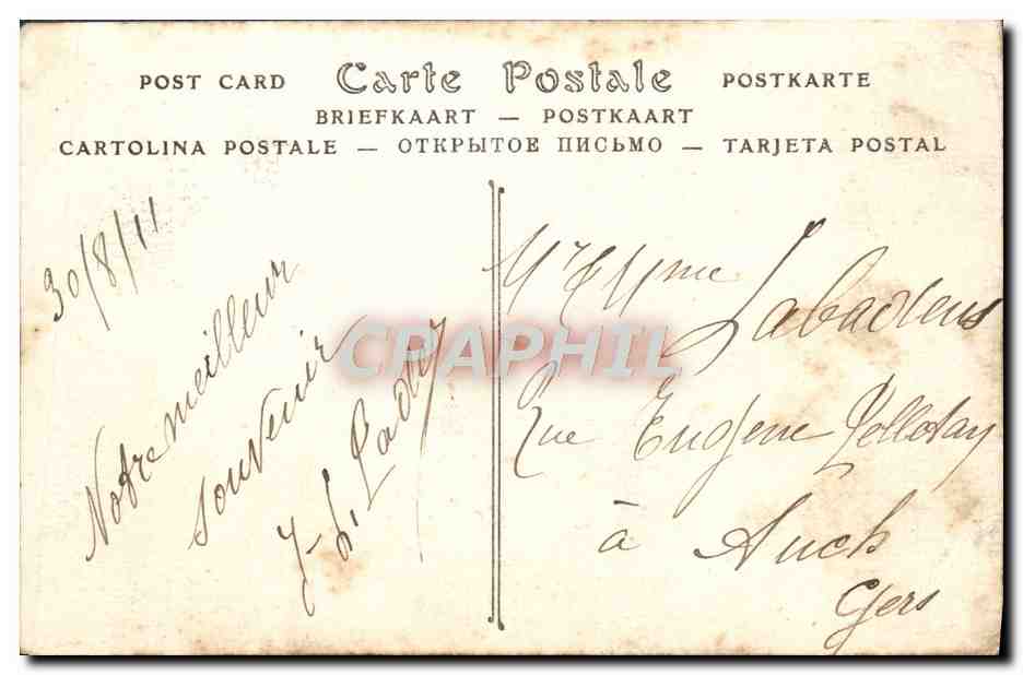 La Guérîte — PLOUMANAC'H (Côtes-du-Nord) — ND Phot. n°156 — Verso
