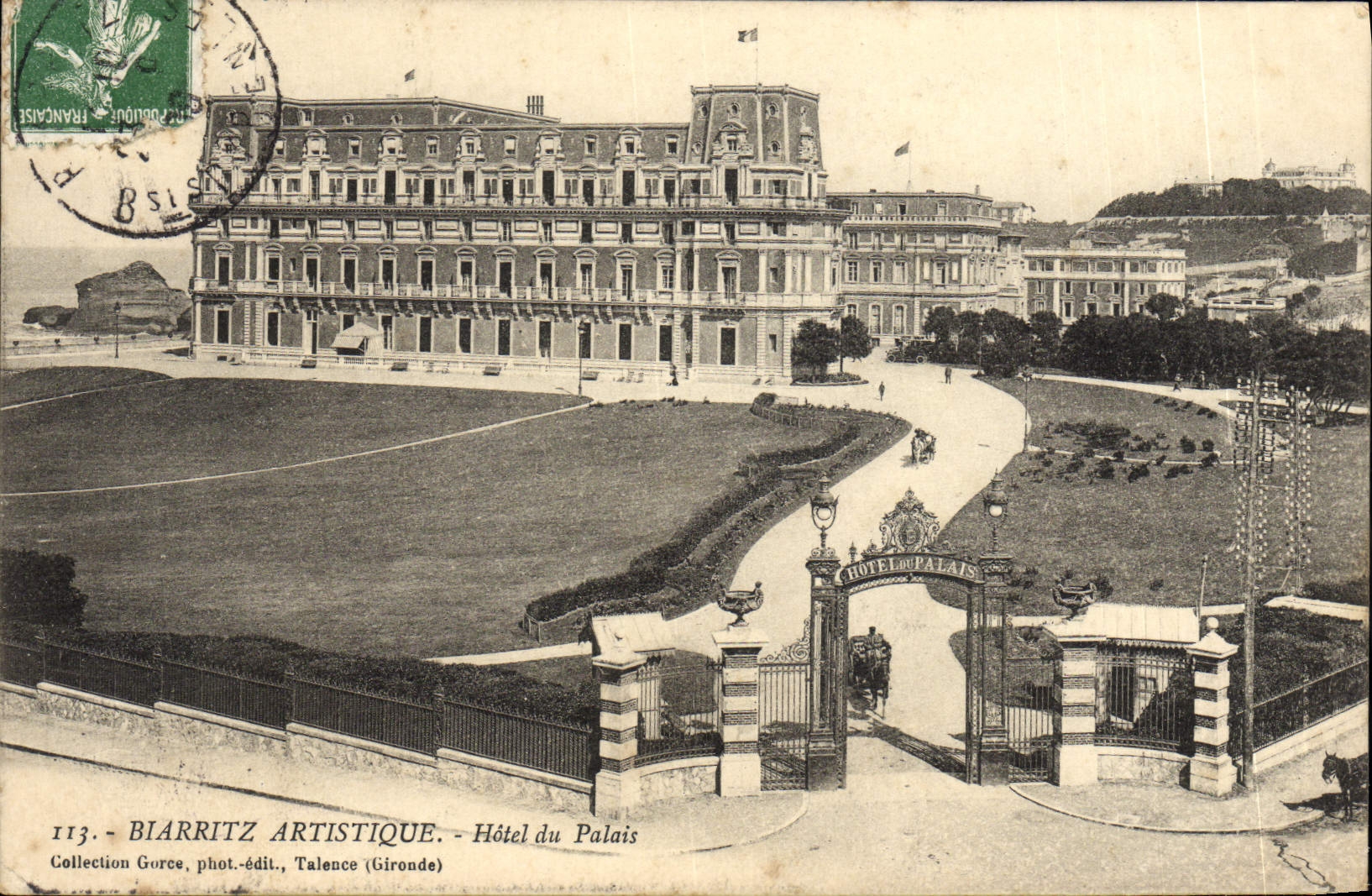 CPA Biarritz Artistique Hotel du Palais