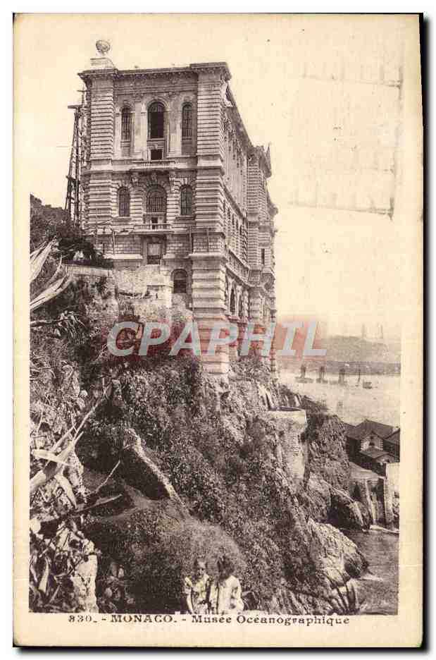Monaco - Musée Océanographique — éditeur J. Gilletta, n° 830 - Anverso