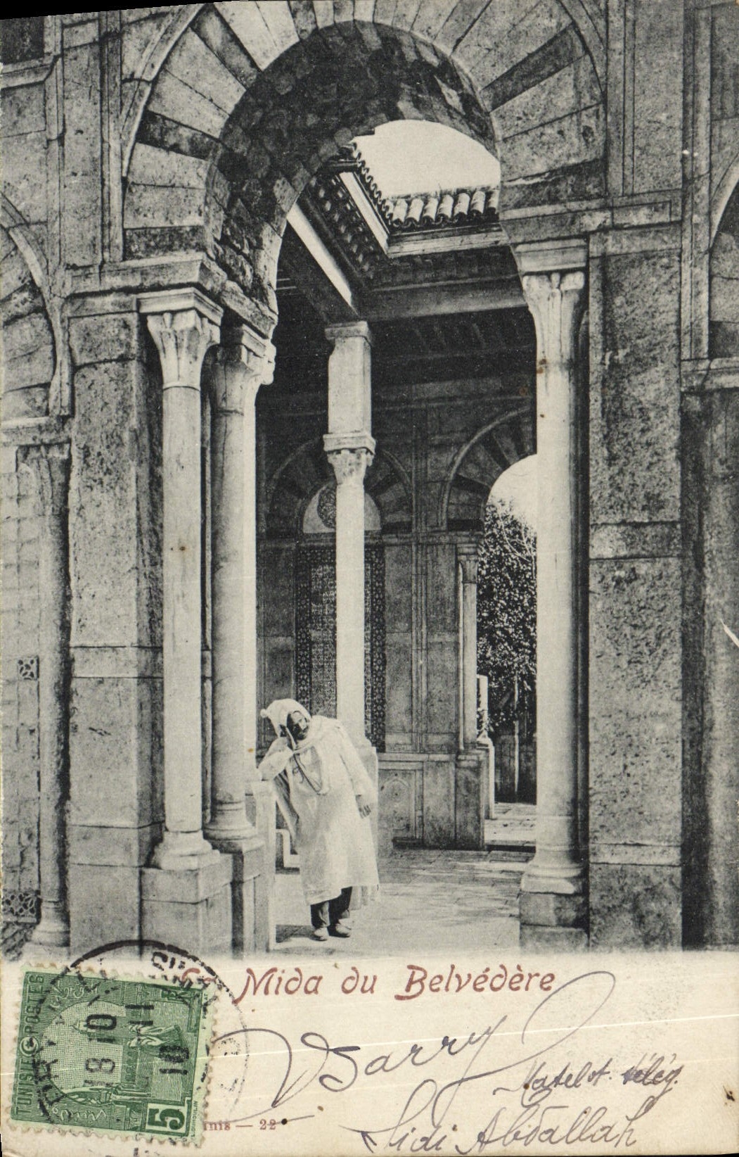 CPA Tunisie Mida du Belevedere