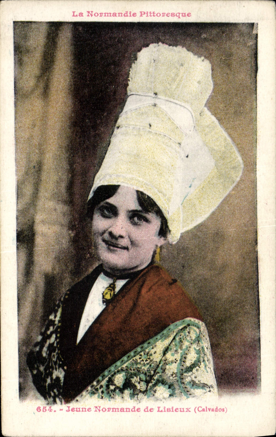 Junge Normandin aus Lisieux (Calvados) — Pittoreske Normandie — Éditions Normandes Le Gombey, St Pierre Fglite