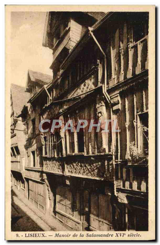 CPA Lisieux Manoir de la Salamandre 