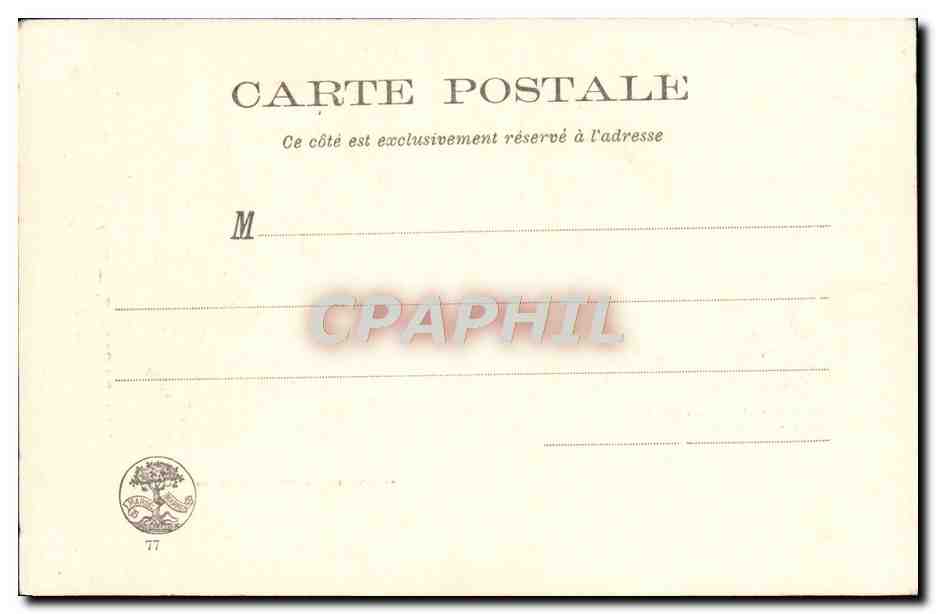 CPA Loigny la Bataille Mort de M de Troussures Peinture dans la chapelle funeraire — Rückseite