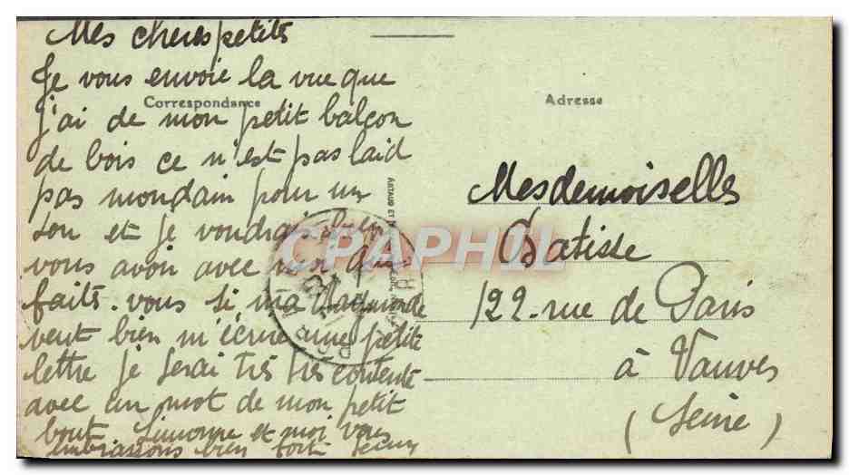 CPA Pornic Un Coin du Mole en Face le Grand Mole en face le grand casino  — Back