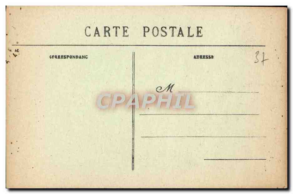 CPA Crissay L'Eglise Le Clocher  — Rückseite
