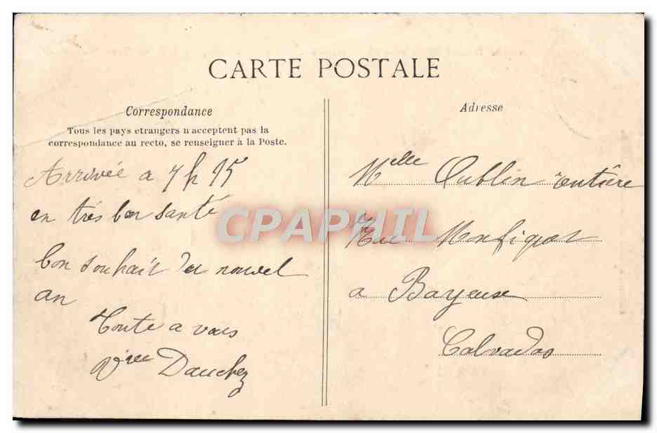 CPA Saint Malo Le Tombeau de Chateaubriand — Reverso