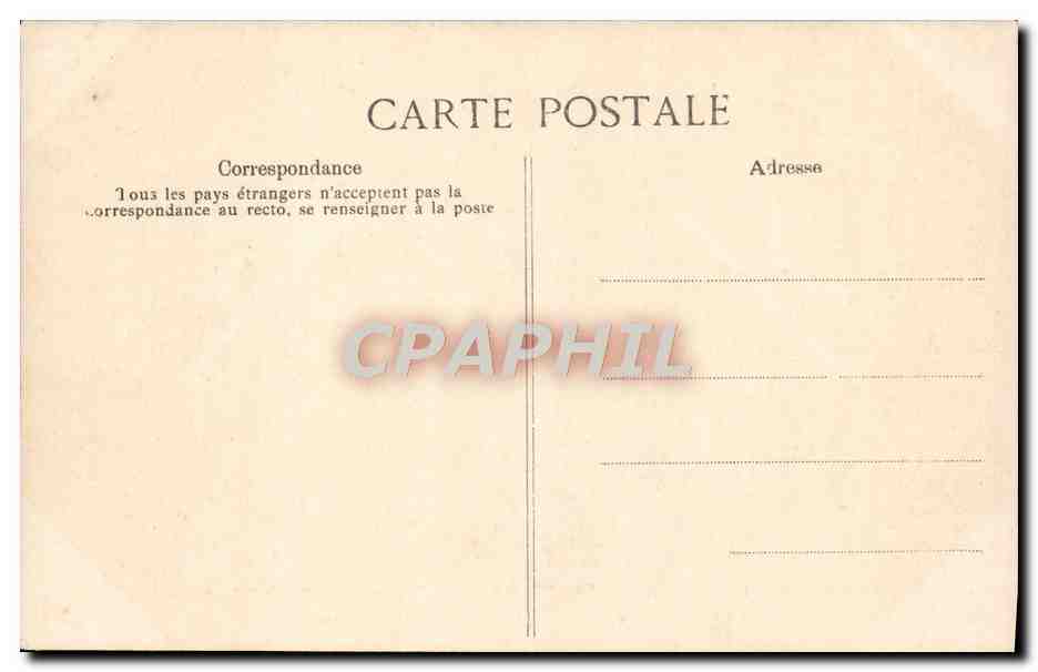 CPA Saint Malo Le Tombeau de Chateaubriand — Verso