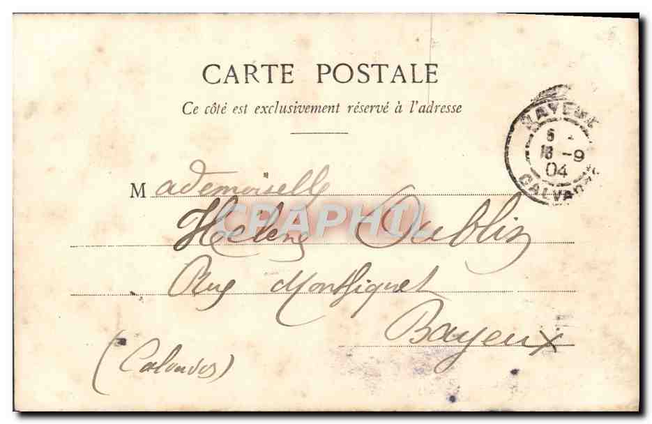 CPA Paris Basilique du Sacre et Funiculaire de Montmartre — Rückseite