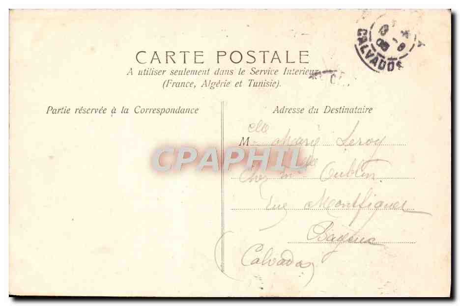 CPA Paris Funiculaire et Basilique de Montmartre — Rückseite