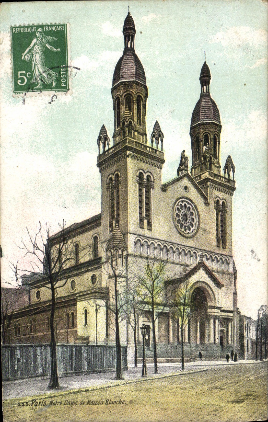 CPA Paris Notre Dame de Maison Blanche 