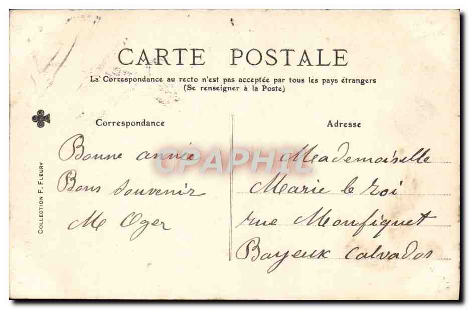 CPA Paris L'Eglise Saint Sulpice — Rückseite