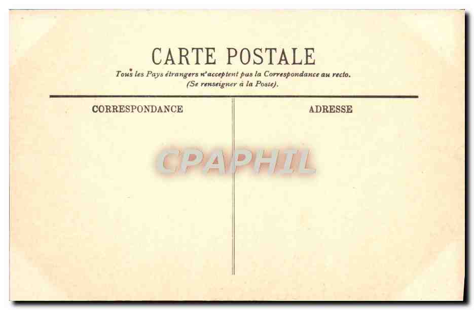 CPA Le Havre Le Boulevard Francois 1er — Rückseite