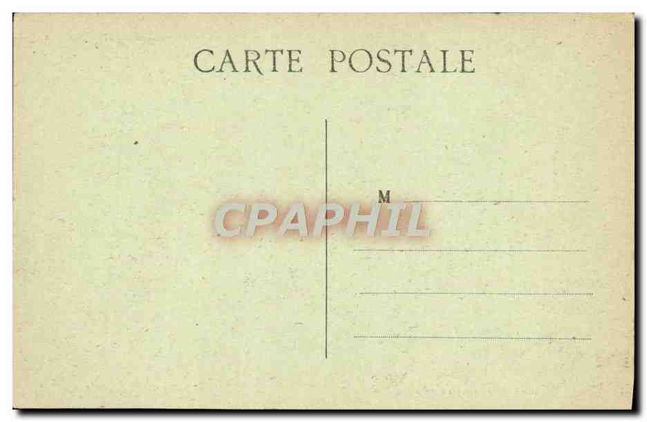 CPA Le Mans Eglise Notre Dame de la Couture et Hotel de la Prefecture  — Rückseite