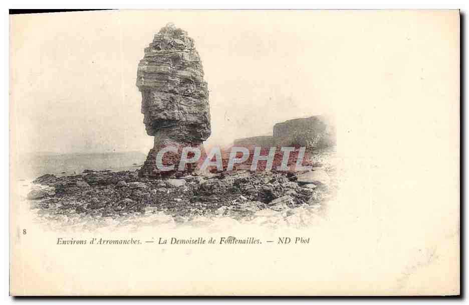 Environ d'Arromanches — La Demoiselle de Fountenailles — ND Pbot