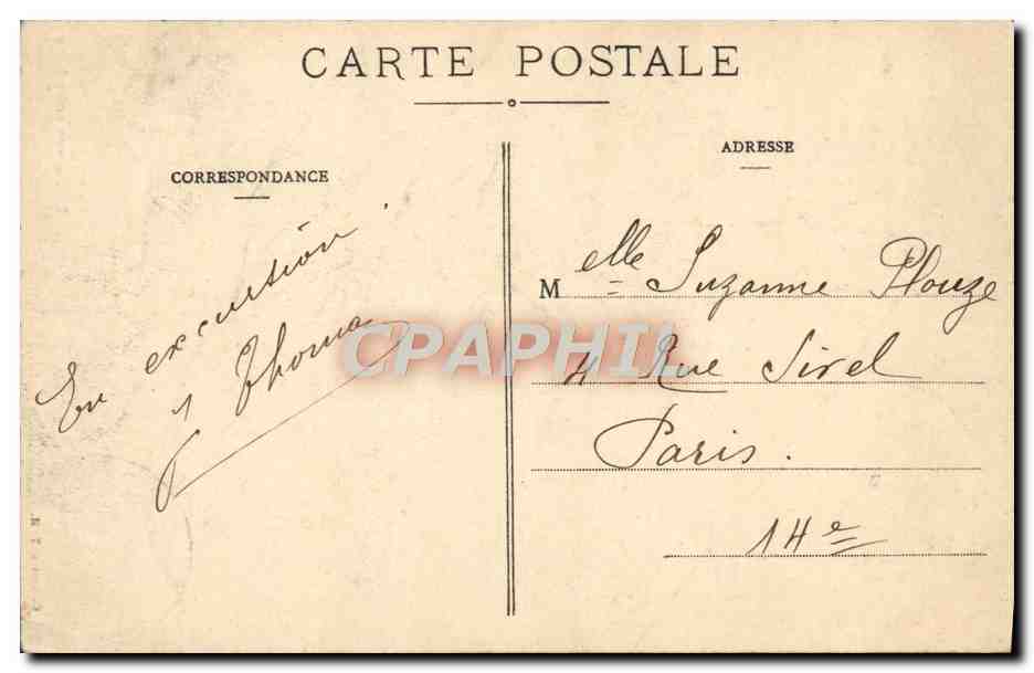 CPA Encore une petite bolee Folklore Bretagne — Verso