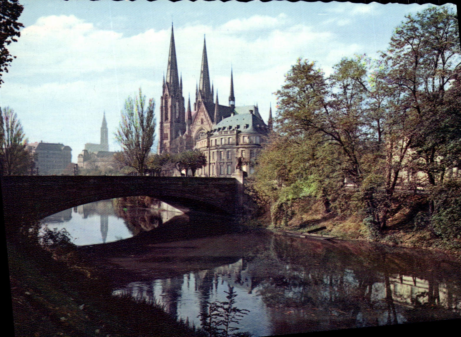 CPM Strasbourg Eglise St Paul et Cathedrale