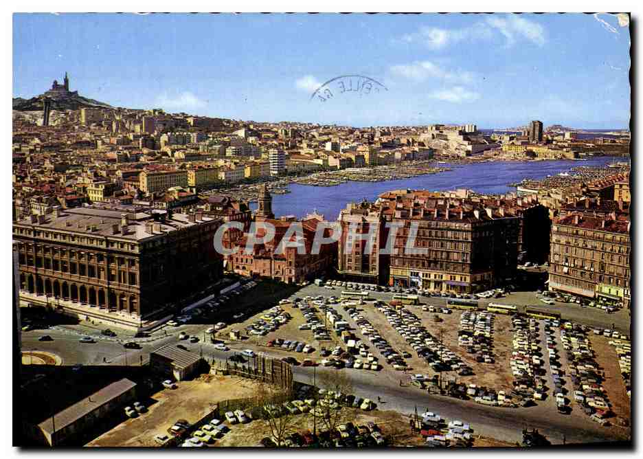 CPM Marseille Vue Panoramique sur le Vieux Port