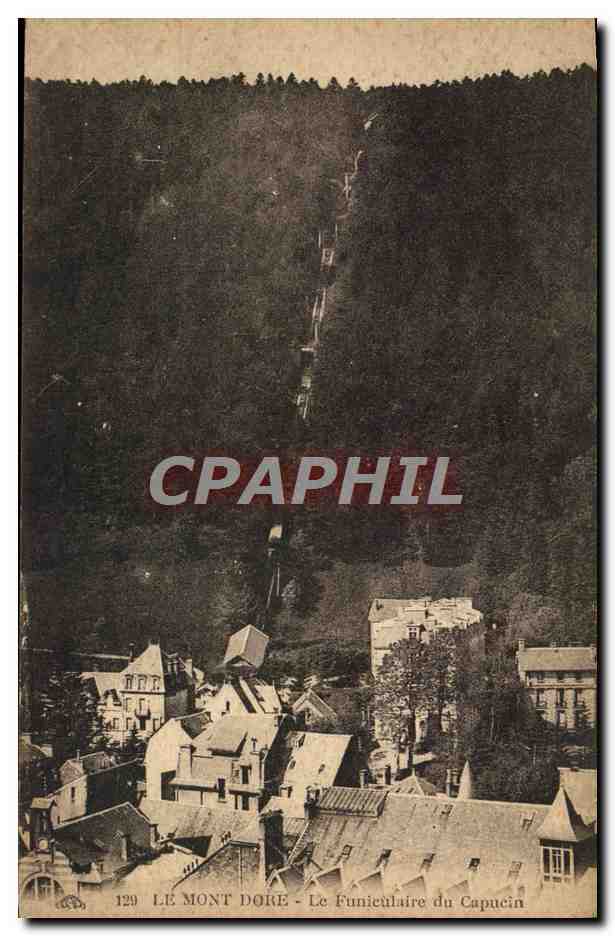 CPA Le Mont Dore Le Funiculaire du Capucin 