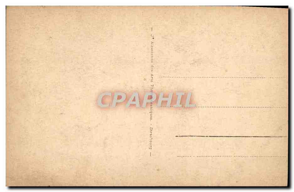 CPA Le Mont Dore Le Funiculaire du Capucin  — Verso
