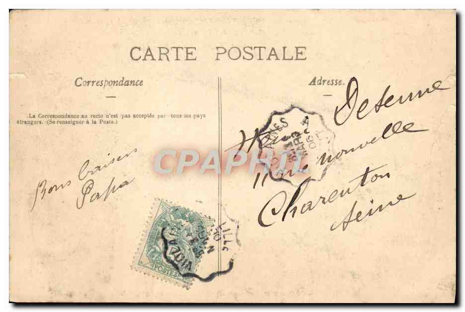 CPA La vie du mineur Mineur et Reculeur de Charbon dans Une petite taille — Rückseite