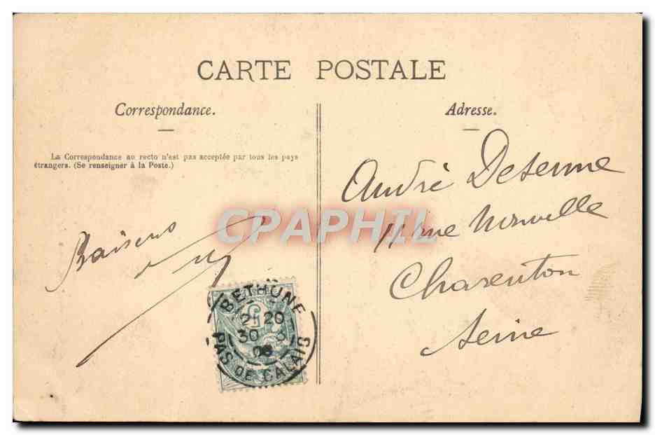 CPA La vie du mineur Le briquet ou repas du mineur dans une grande veine  — Rückseite