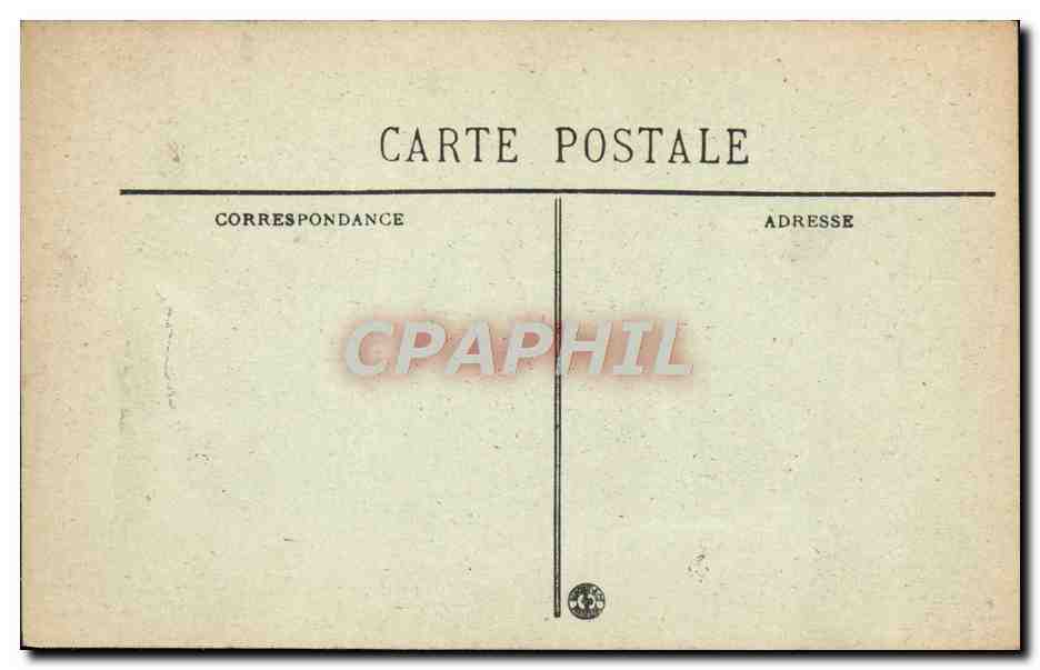 CPA Bureau St Palais Maree Montante aux Pierrierres — Verso