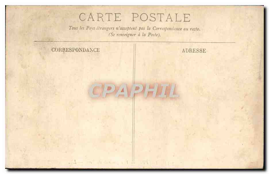 CPA Dieppe Vue Generale du Port Bateau — Verso