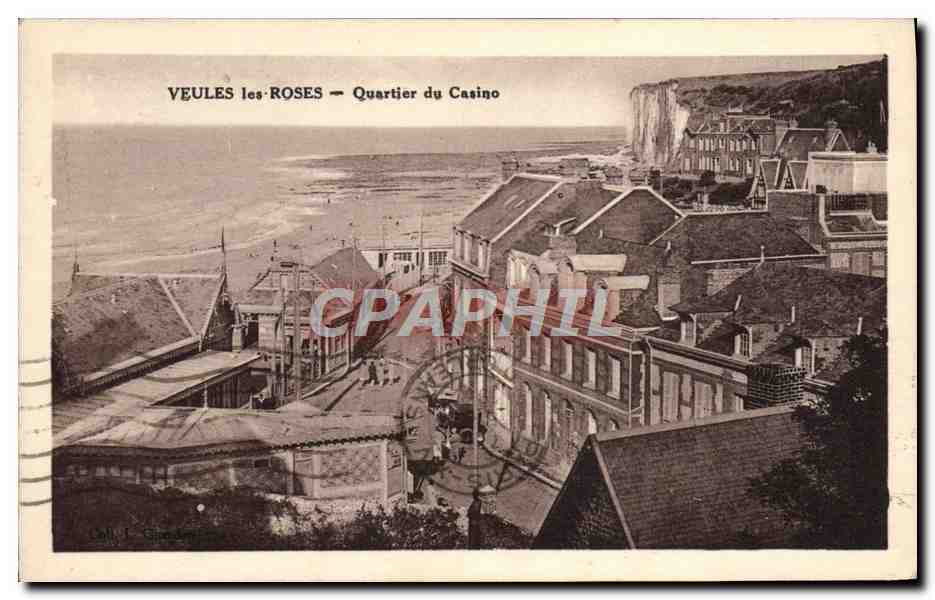 CPA Veules les Roses Quartier du Casino