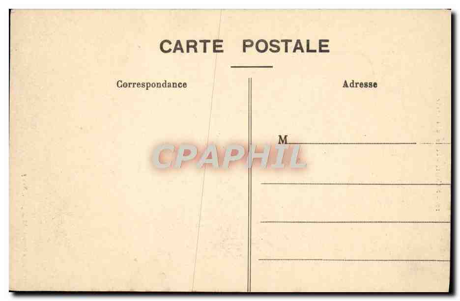 CPA Nancy Porte de la Craffe — Verso