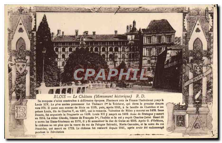 CPA Blois Le Chateau 
