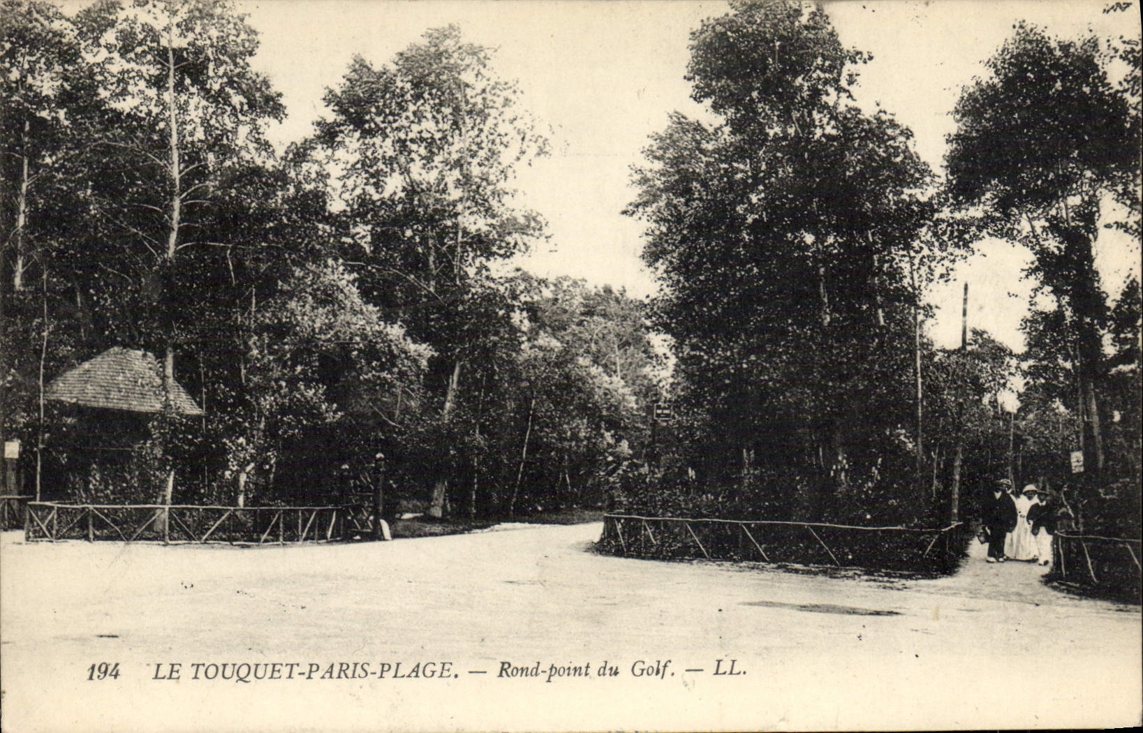 Le Touquet-Paris-Plage — Rond-point du Golf — LL. — 194