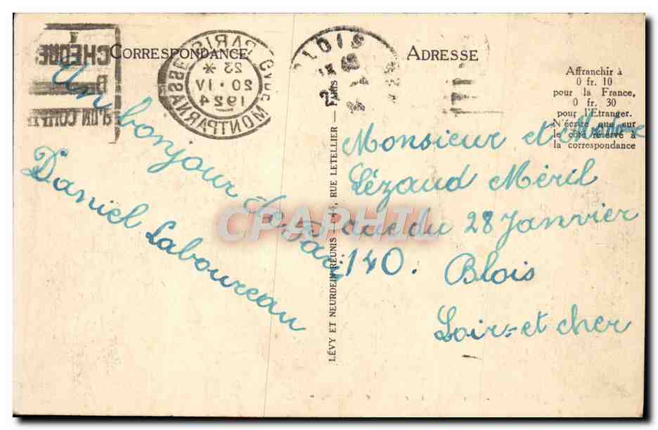 CPA Paris Les Arenes de la Rue Monge Enfants — Rückseite