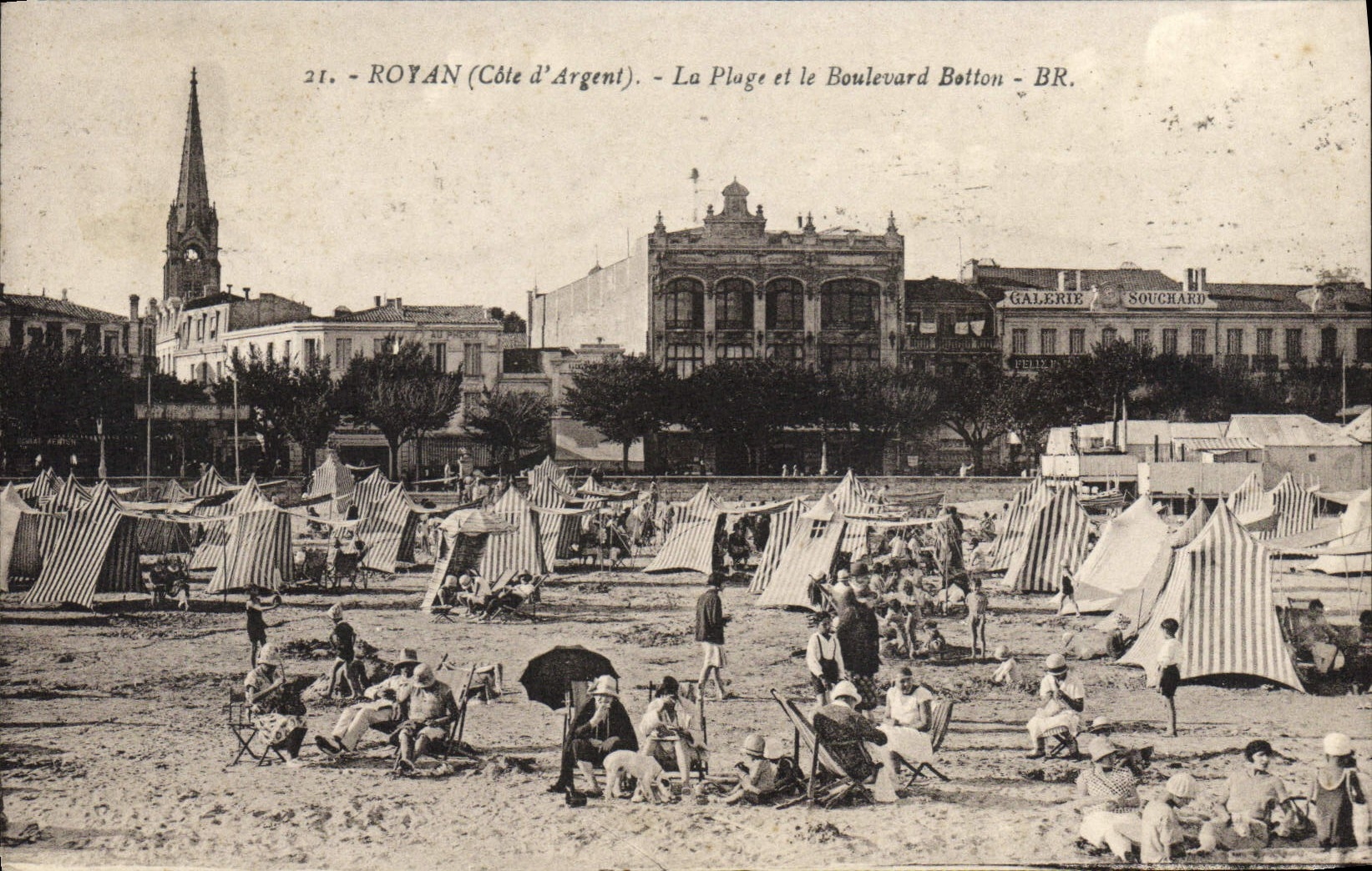 CPA Royan La Plage Boulevard Betton